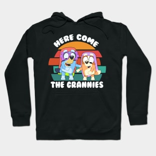 Here Come Dance The Grannies Kids Hoodie